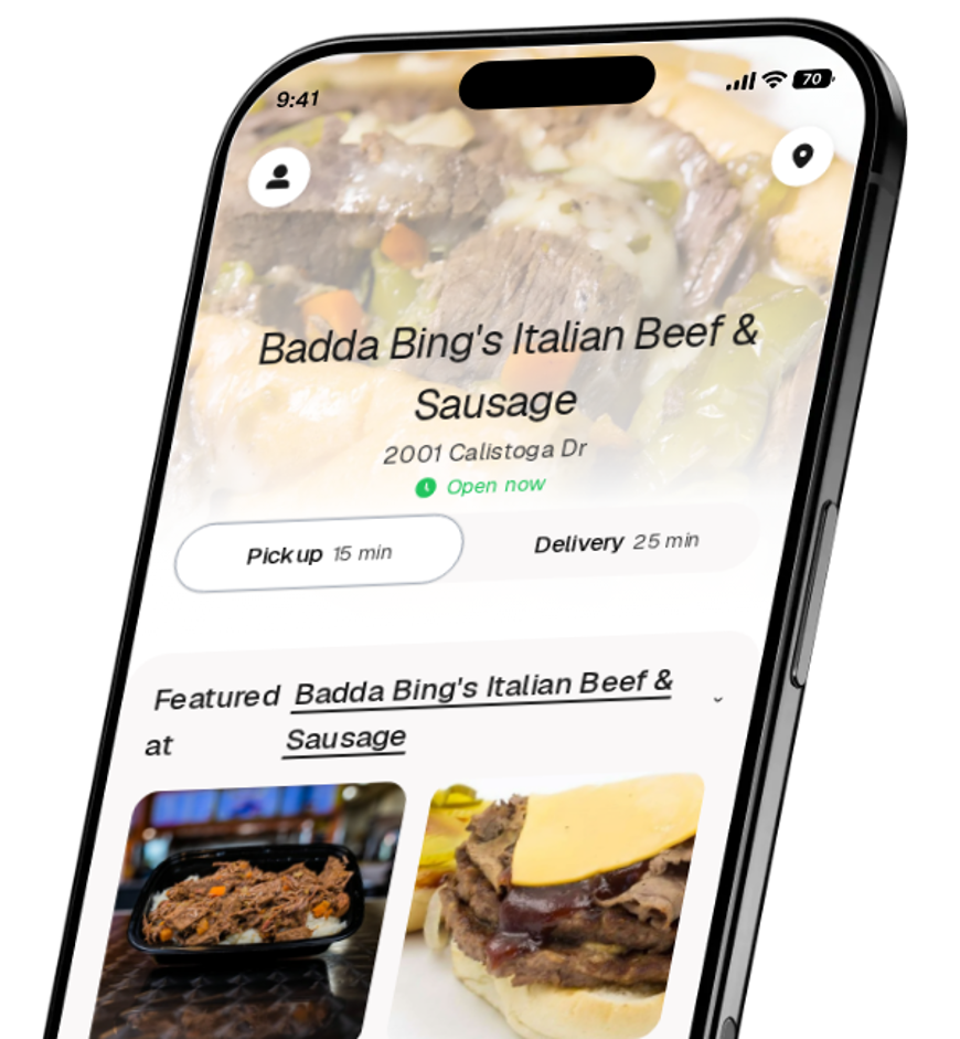 Badda Bing's Italian Beef & Sausage app preview