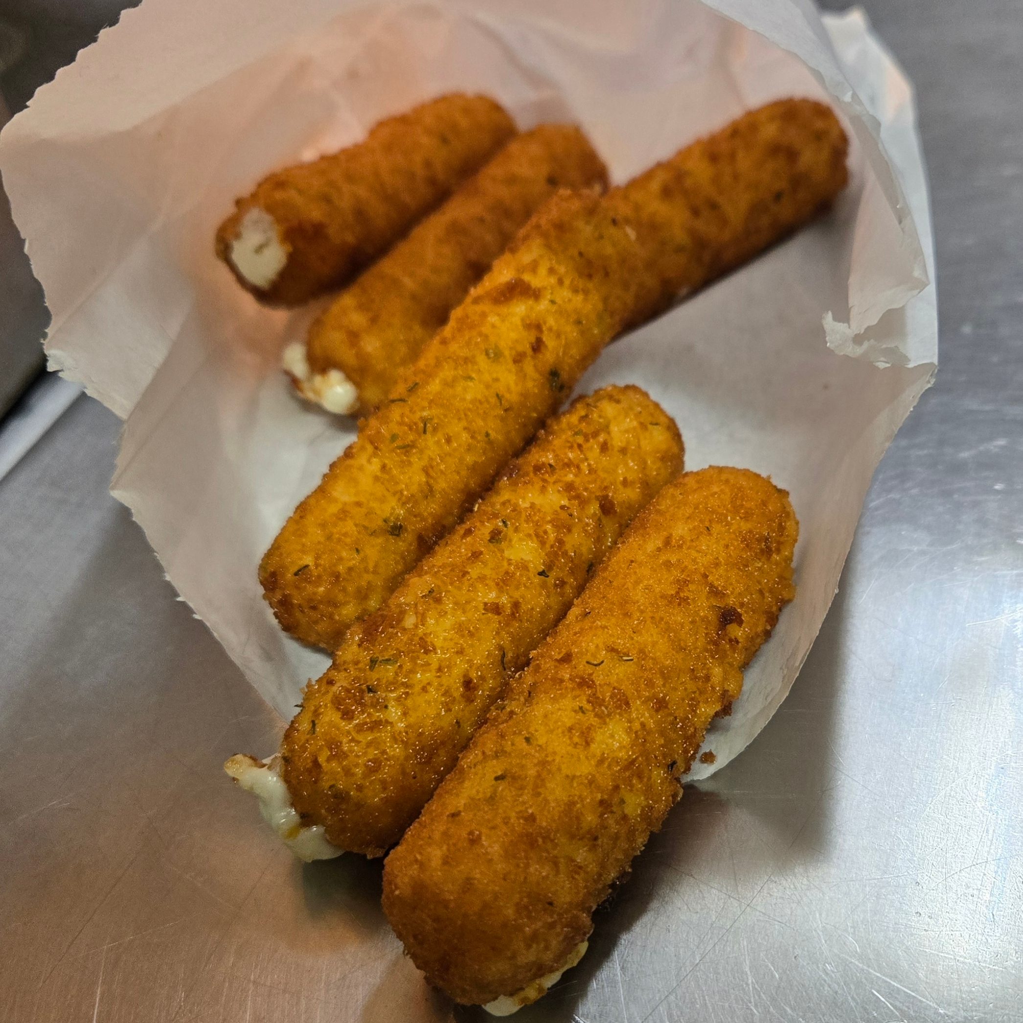 Mozzarella Sticks.