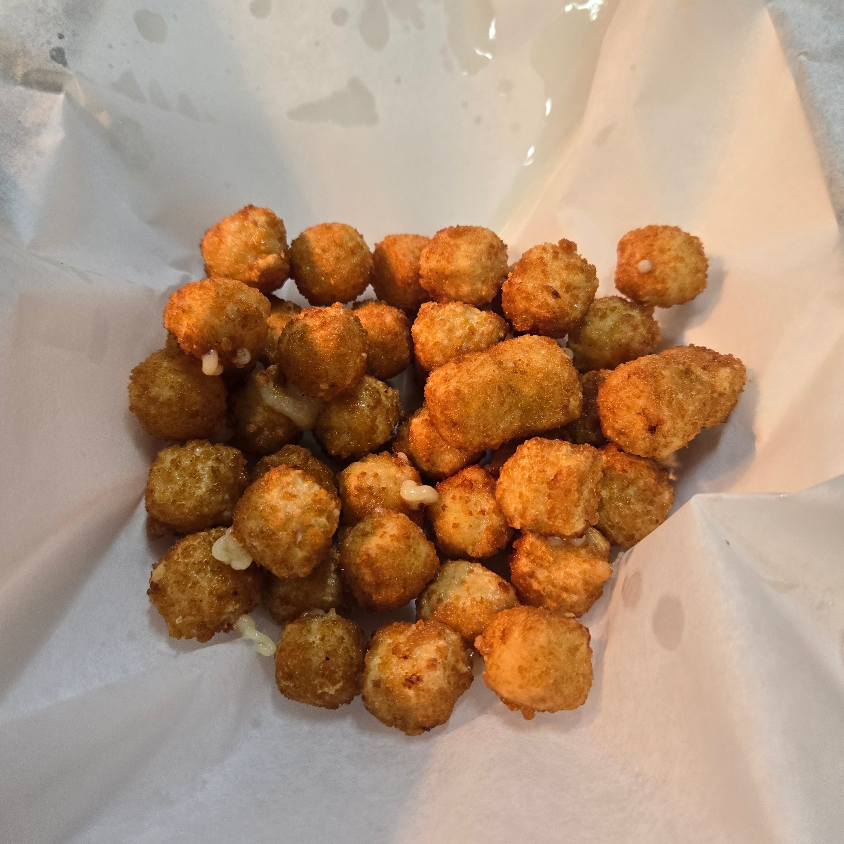 Pepper Jack Cheese Curds.