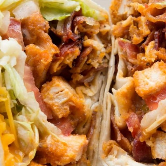Spicy Chicken Wrap.
